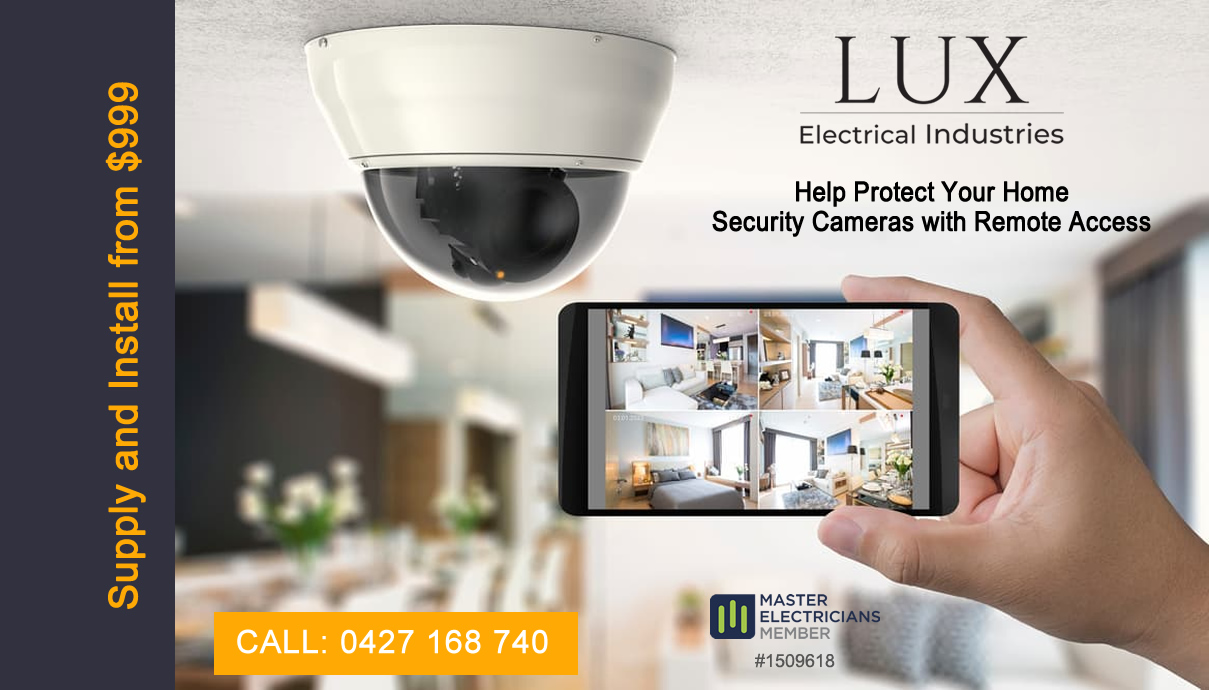 Security Cameras with Remote Access – Suppy and Install from $999