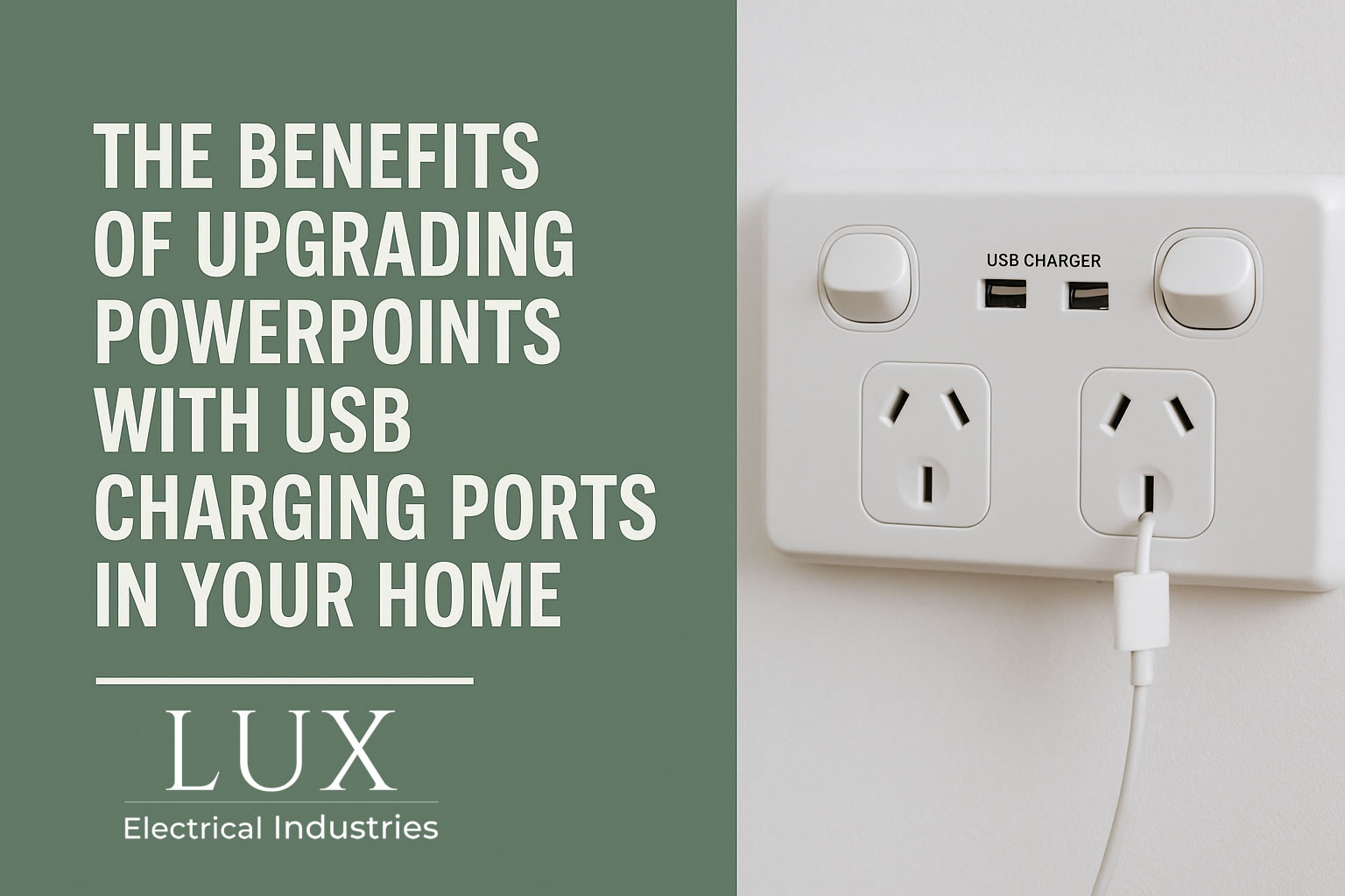 The Benefits of Upgrading Powerpoints with USB Charging Ports in Your Home